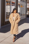Stay Teddy Tan Coat