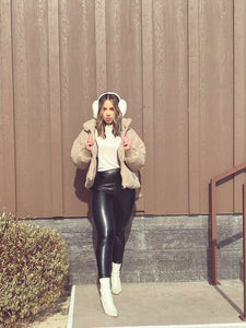 Alps Taupe Puffer Jacket