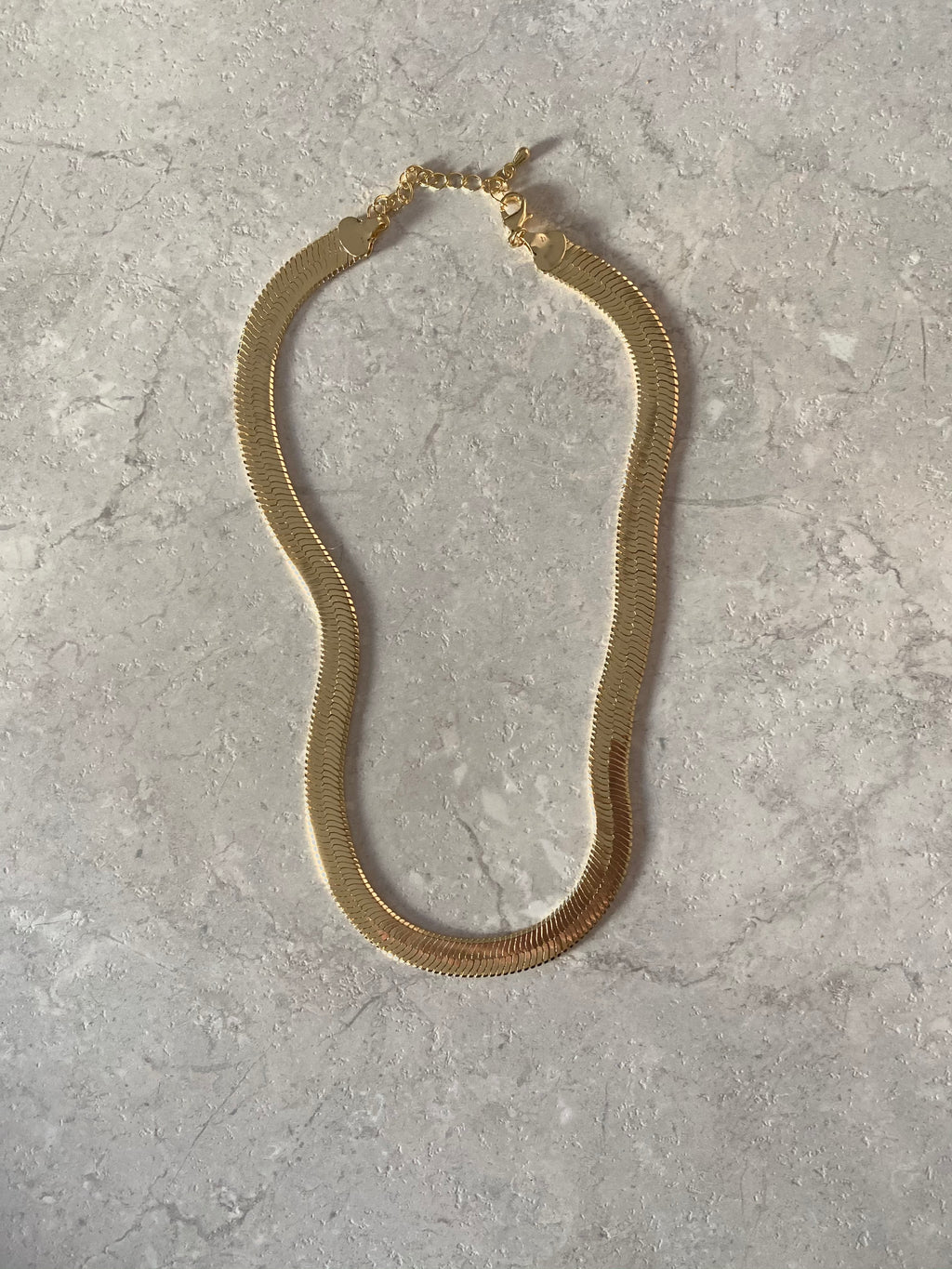 Herringbone Link Necklace