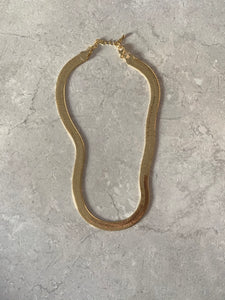 Herringbone Link Necklace