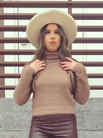 Mocha Madness Fuzzy Sweater